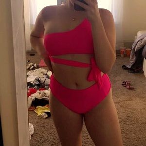 Hot pink Bathing Suit